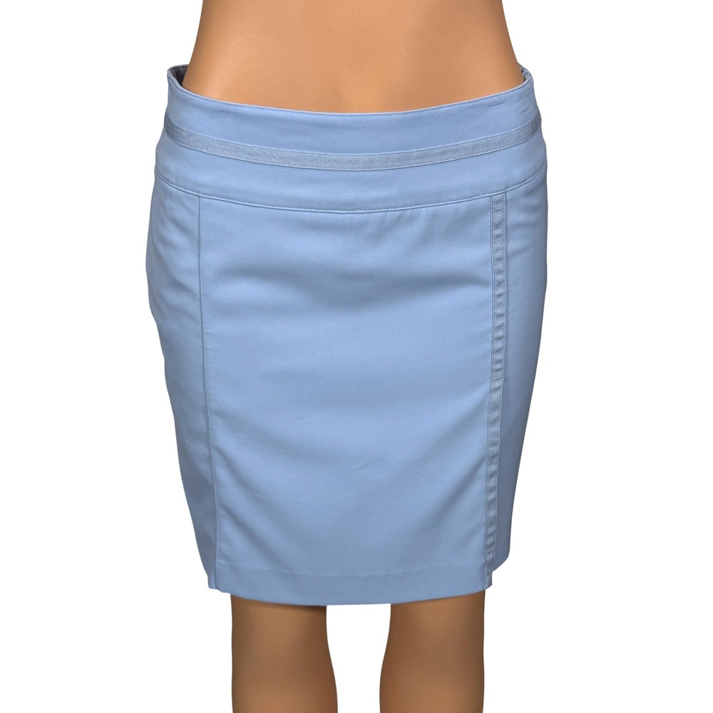 EP Pro Light Blue Athletic Skort Side Zip Built-in Shorts Pastel Activewear Sz 6